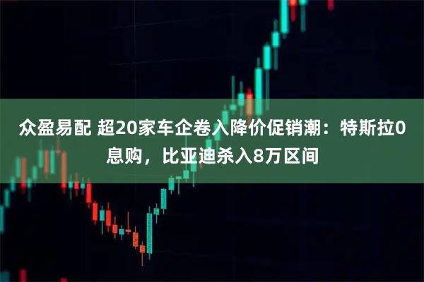 众盈易配 超20家车企卷入降价促销潮：特斯拉0息购，比亚迪杀入8万区间
